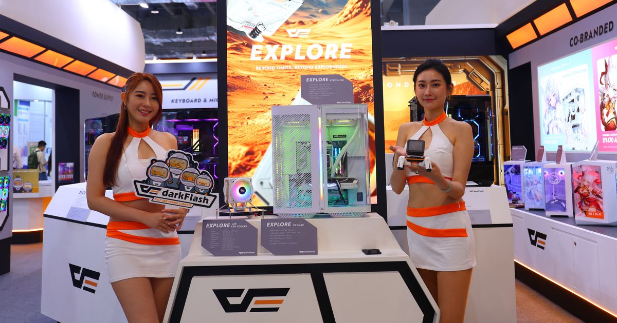 引領散熱新紀元！darkFlash 太空探索主題大放異彩，COMPUTEX 引爆次世代散熱潮流