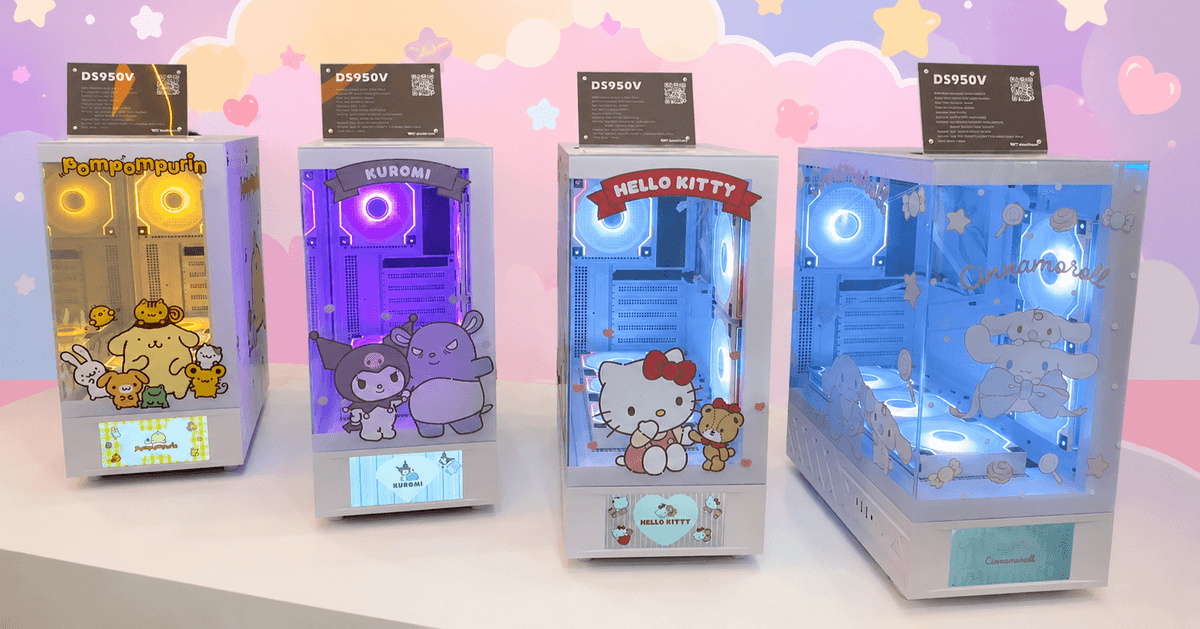darkFlash ×《三麗鷗》聯名機殼 COMPUTEX 2026 限定版正式開賣