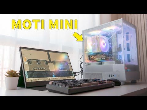 [JC]輕巧好看，適合入門玩家的海景房機殼！darkFlash MOTI MINI 鏡之小島