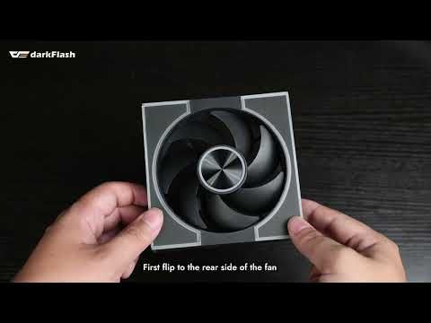 DM8 LINE ARGB 風扇 安裝教學