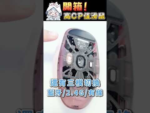 開箱!超高cp值滑鼠 darkFlash DFM80 輕量化三模式滑鼠【天使Vtuber小雪Yukichan】