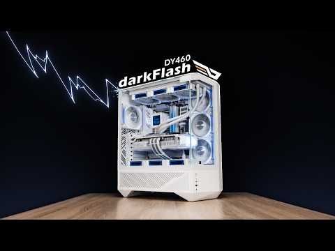 這台 darkFlash 機殼被低估了!TekTherapy DY460 鑽石版 裝機開箱