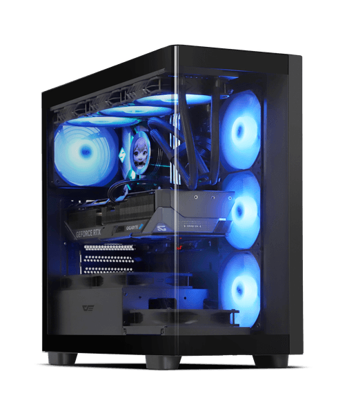 GAMFORCE2025 DS900G 一體式全景曲面玻璃機殼