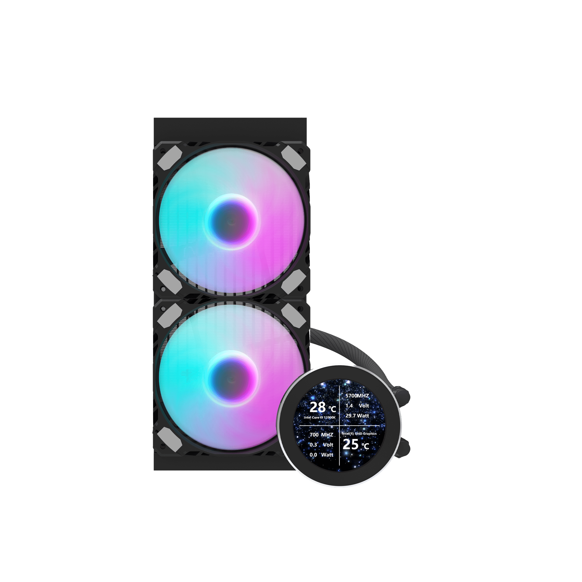DN240S 冰旋峰 LCD 240mm (IPS屏)