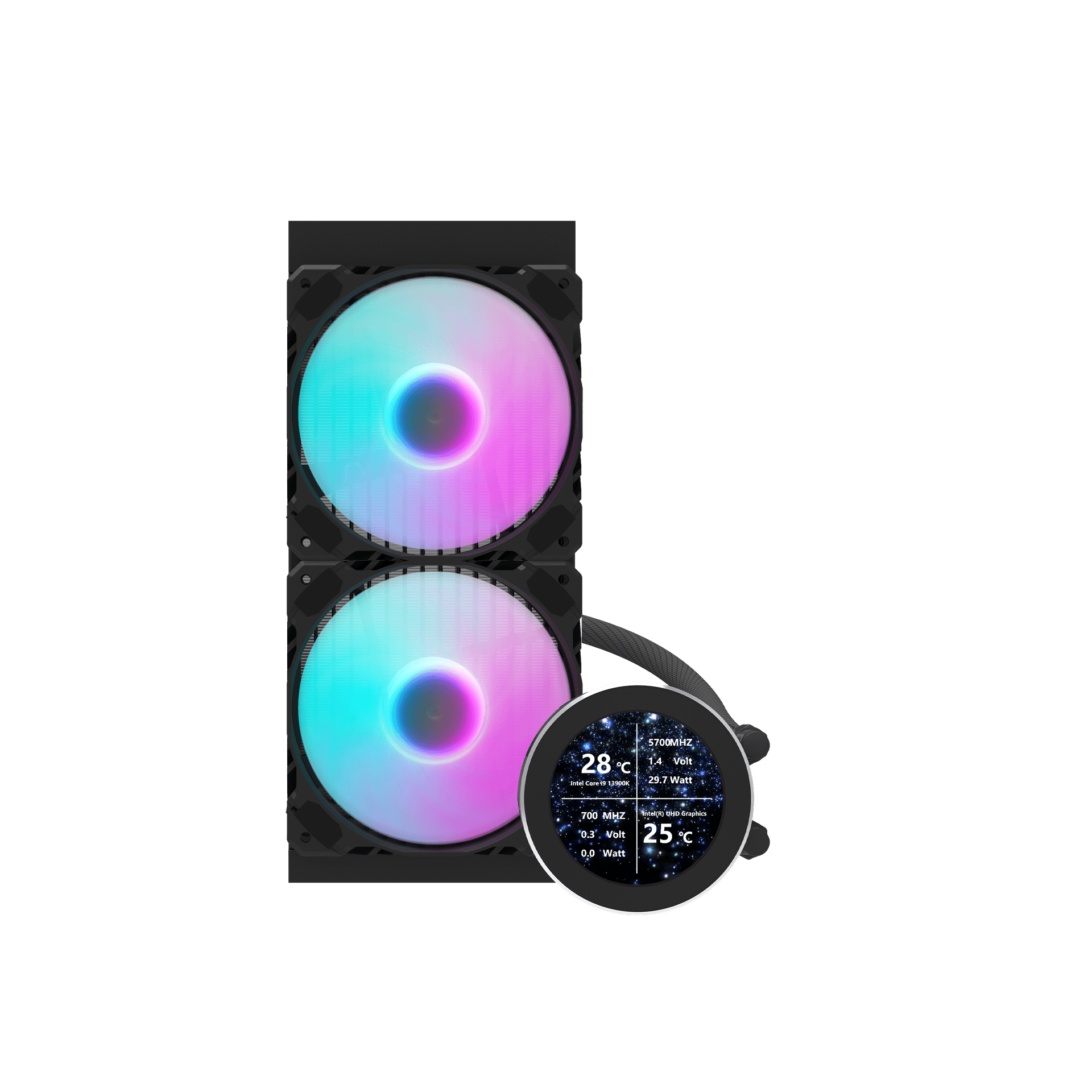 DN240S 冰旋峰 LCD 240mm (IPS屏)