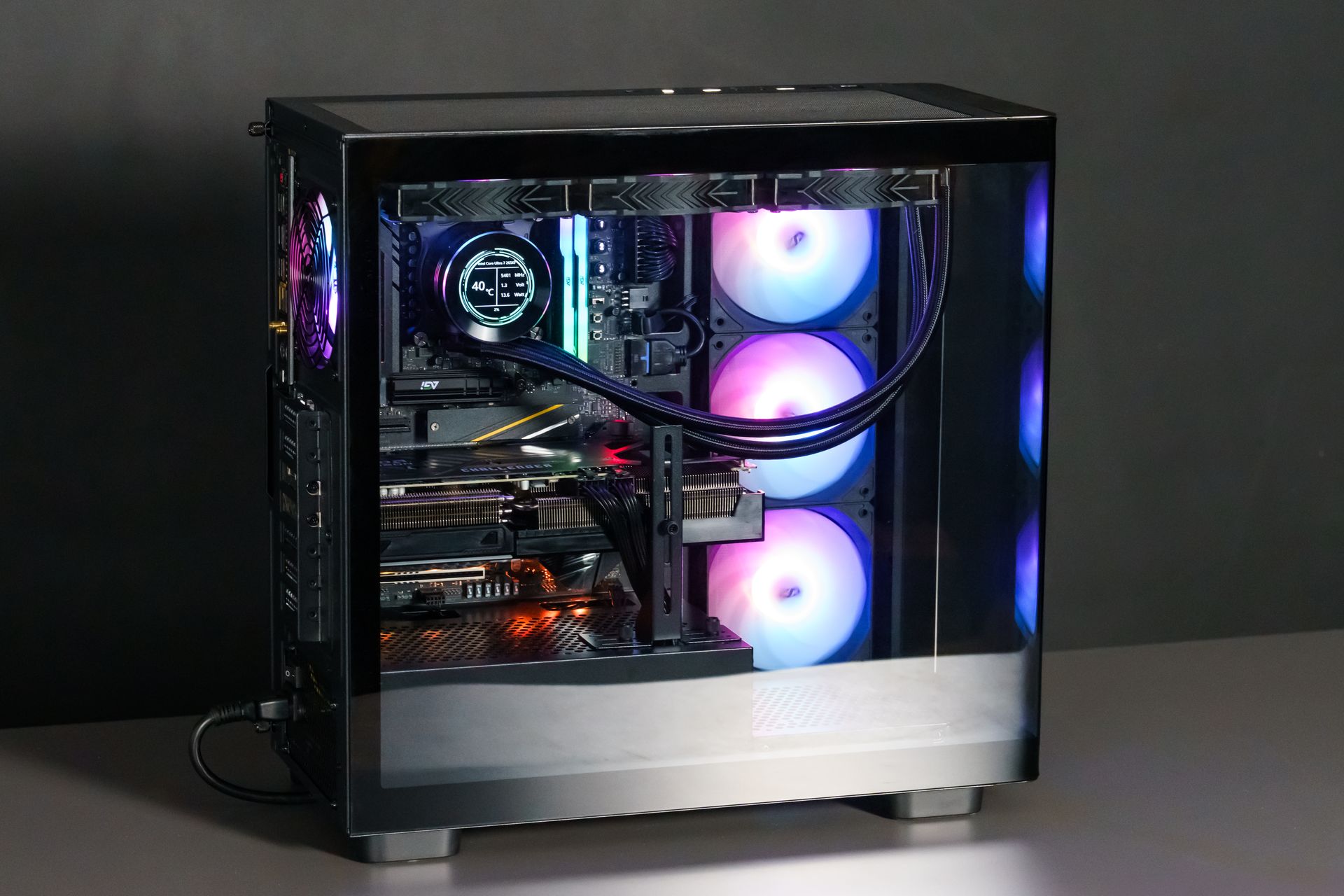 DS900G 一體式全景曲面玻璃機殼