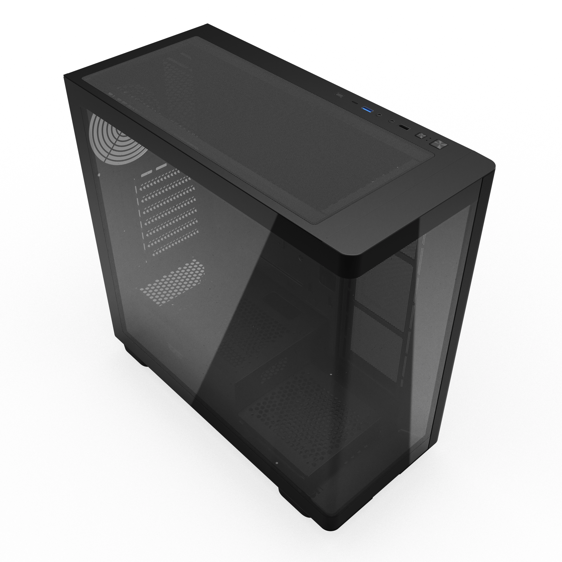 GAMFORCE2025 DS900G 一體式全景曲面玻璃機殼