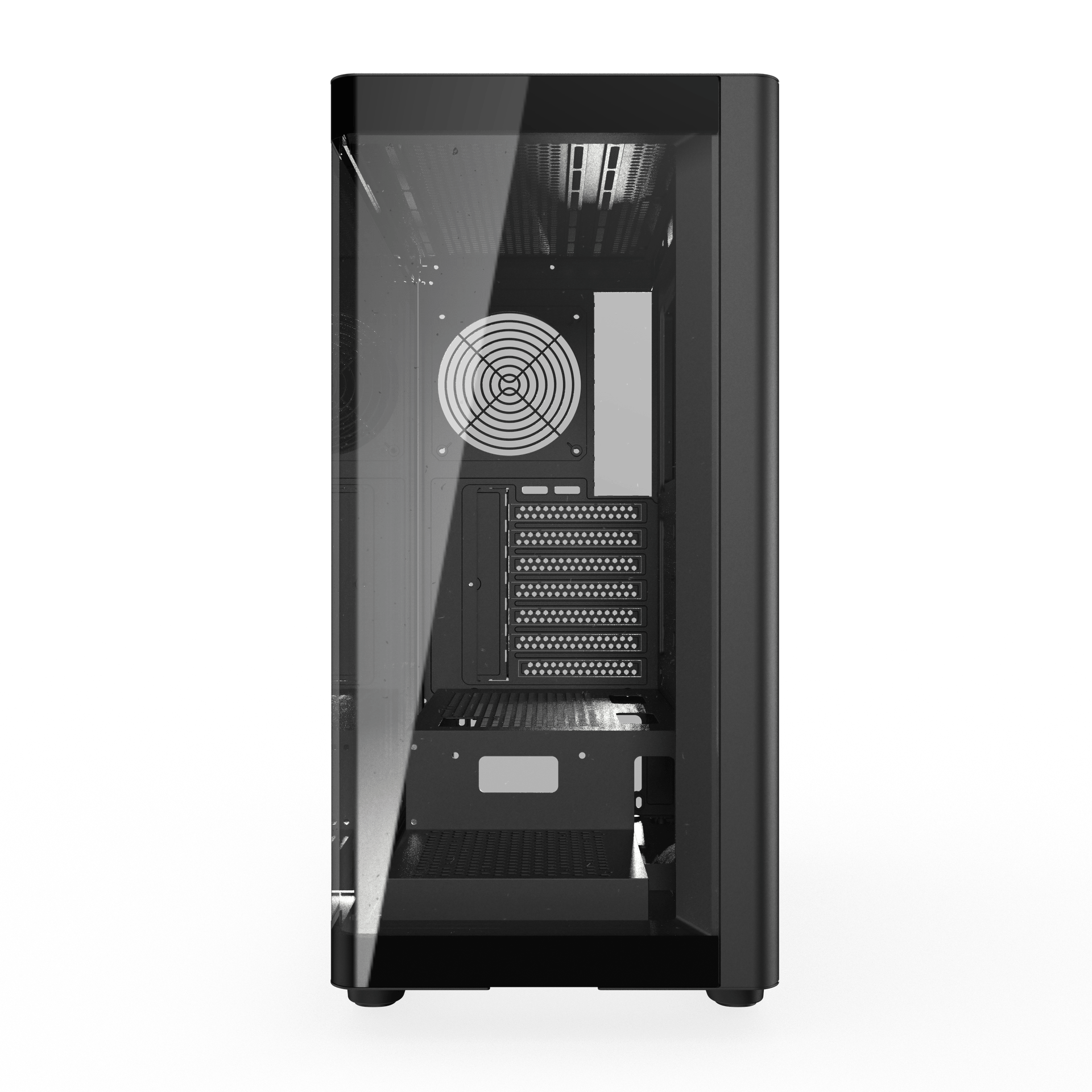 GAMFORCE2025 DS900G 一體式全景曲面玻璃機殼