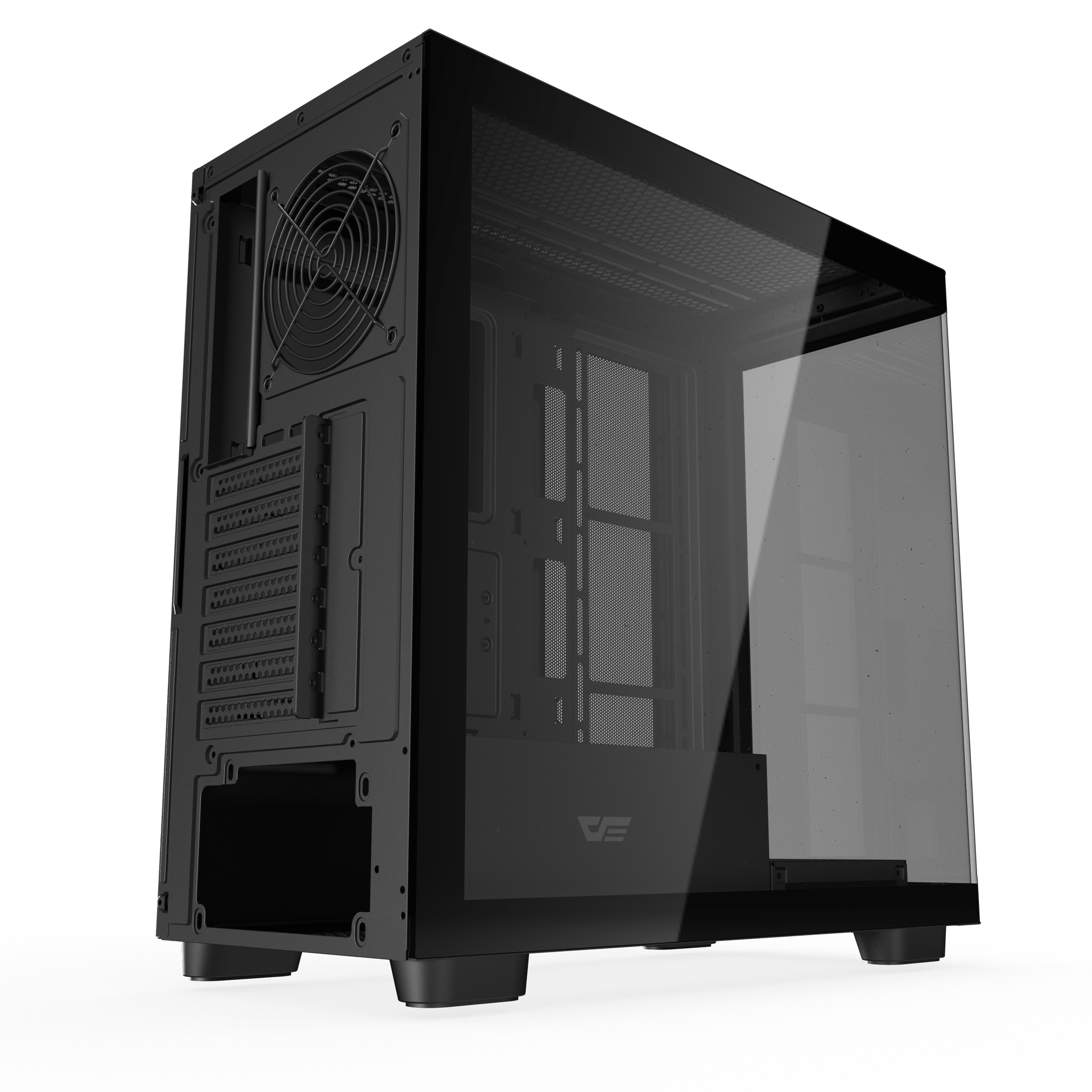 GAMFORCE2025 DS900G 一體式全景曲面玻璃機殼