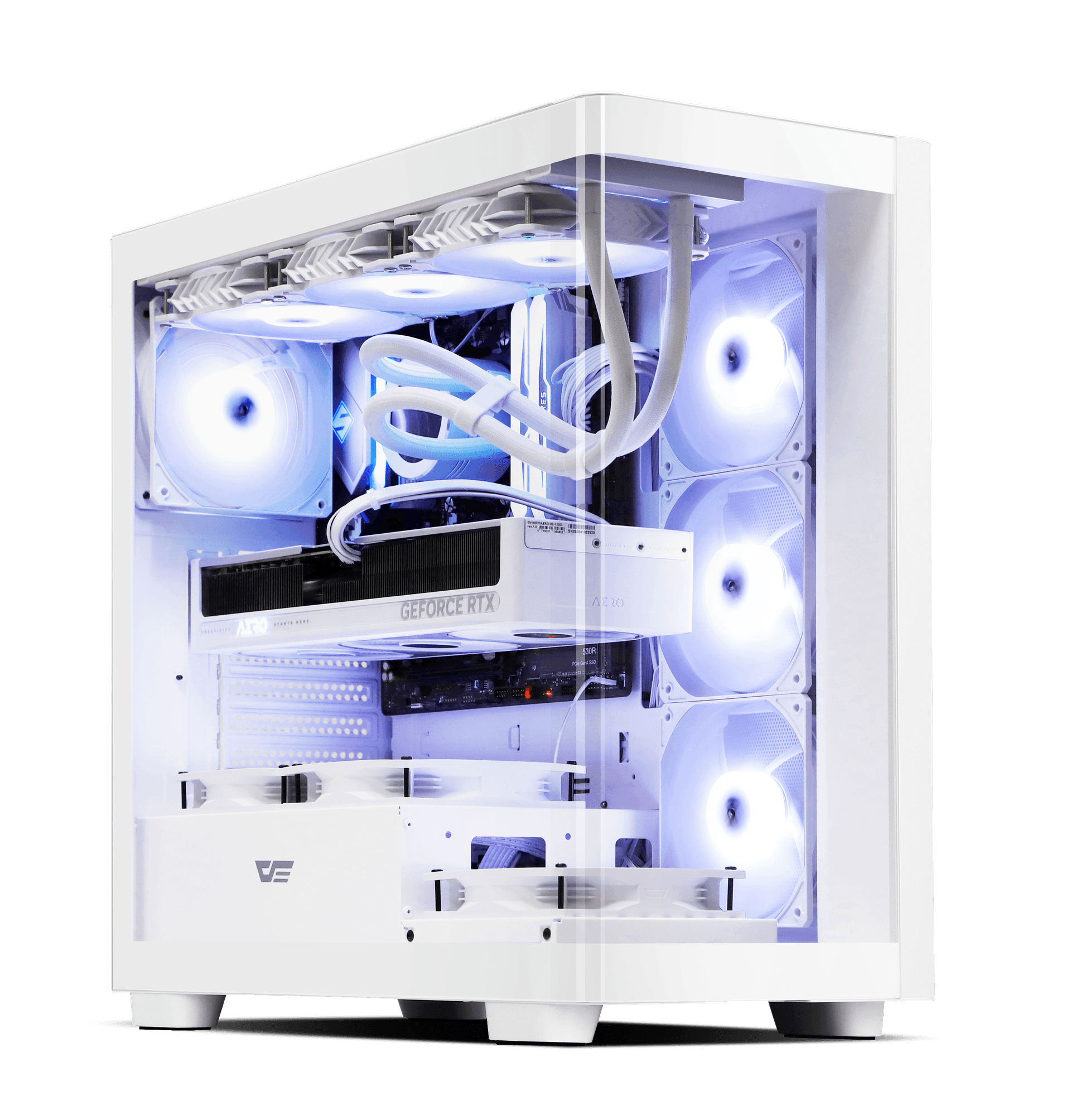 GAMFORCE2025 DS900G 一體式全景曲面玻璃機殼