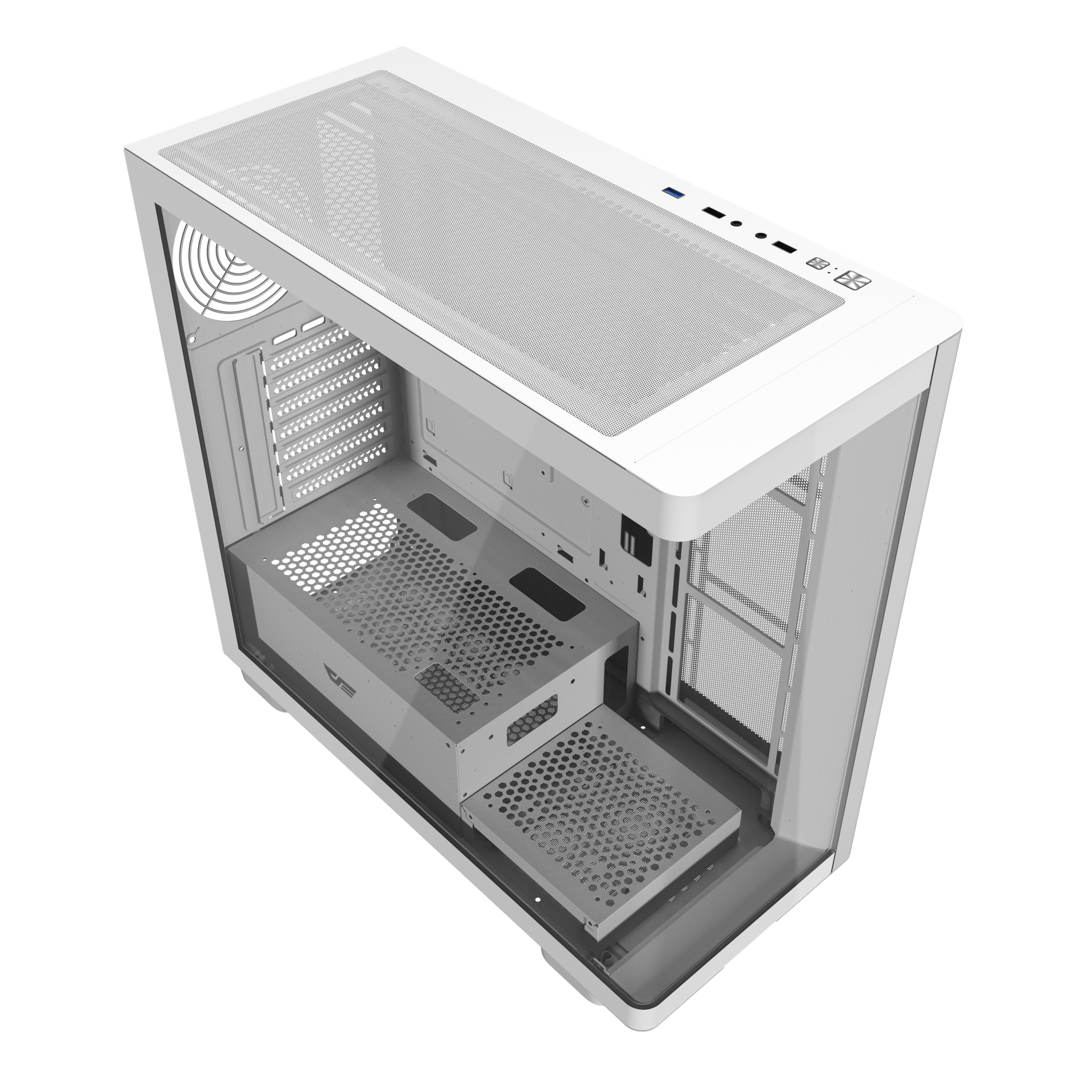 GAMFORCE2025 DS900G 一體式全景曲面玻璃機殼