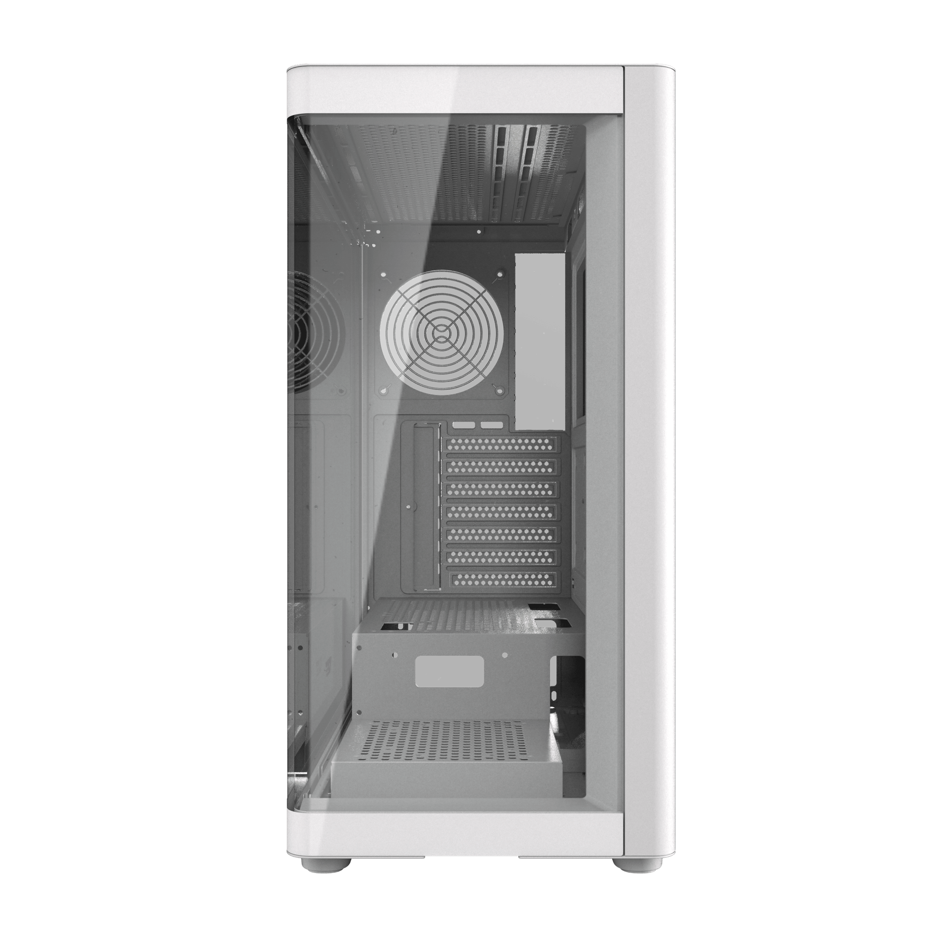 GAMFORCE2025 DS900G 一體式全景曲面玻璃機殼