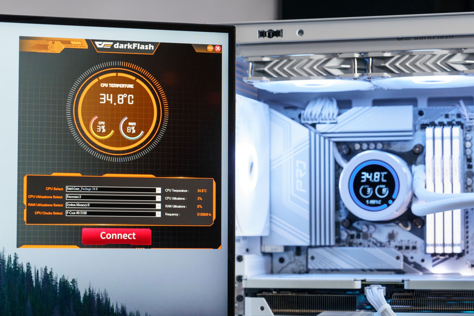 GAMFORCE2025 DN360D 冰旋峰 LCD 360mm (數位顯示屏)