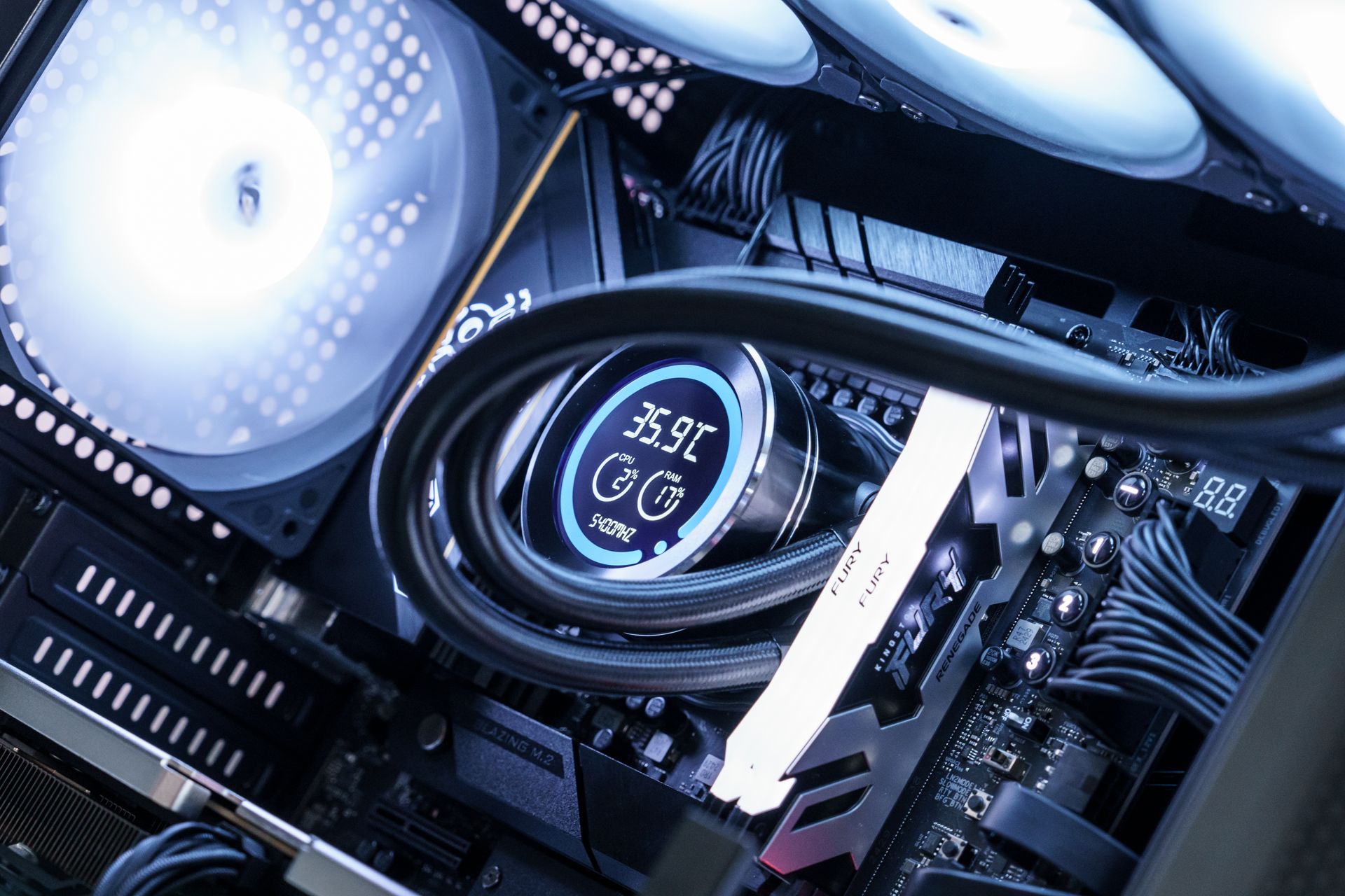 GAMFORCE2025 DN360D 冰旋峰 LCD 360mm (數位顯示屏)