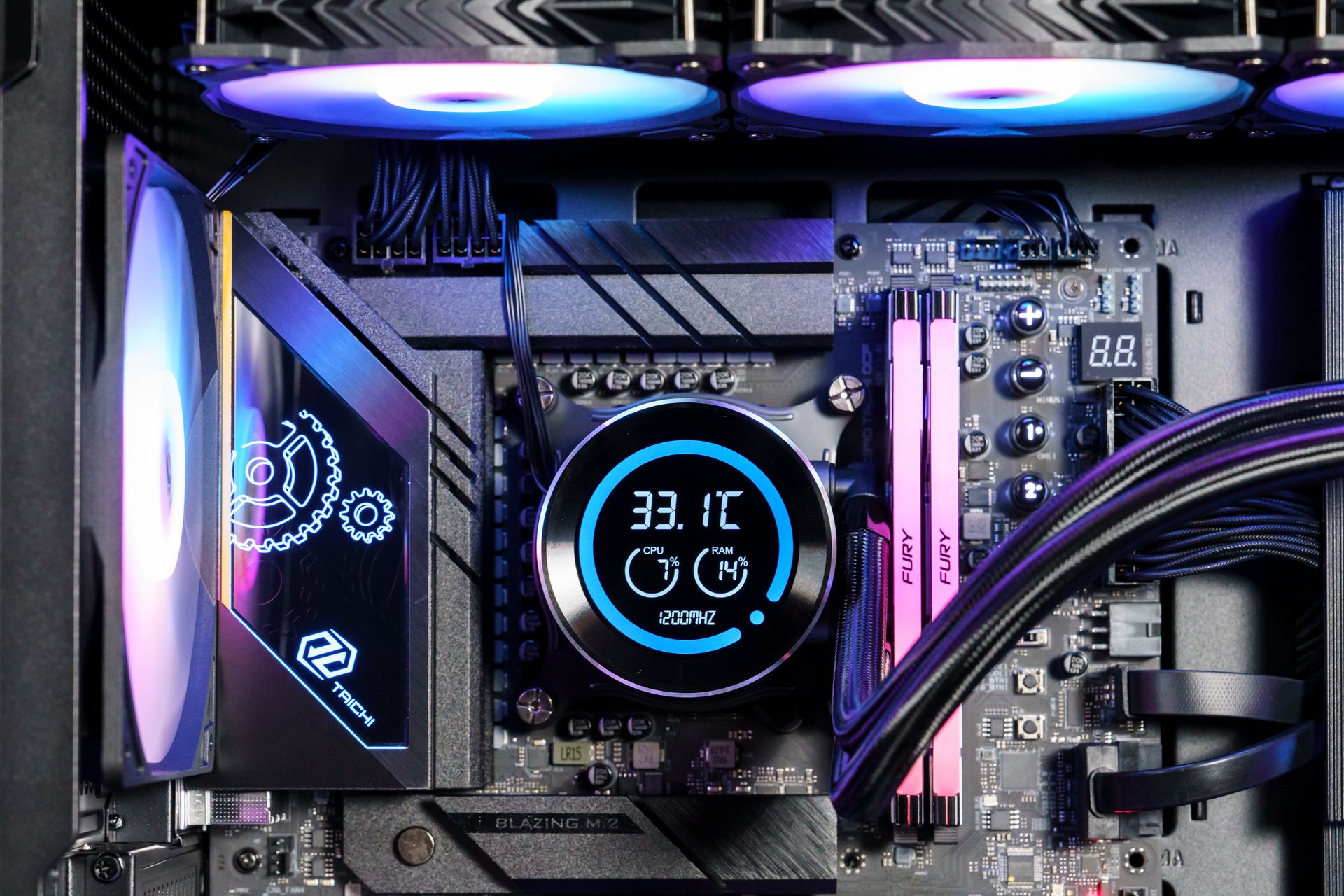 GAMFORCE2025 DN360D 冰旋峰 LCD 360mm (數位顯示屏)