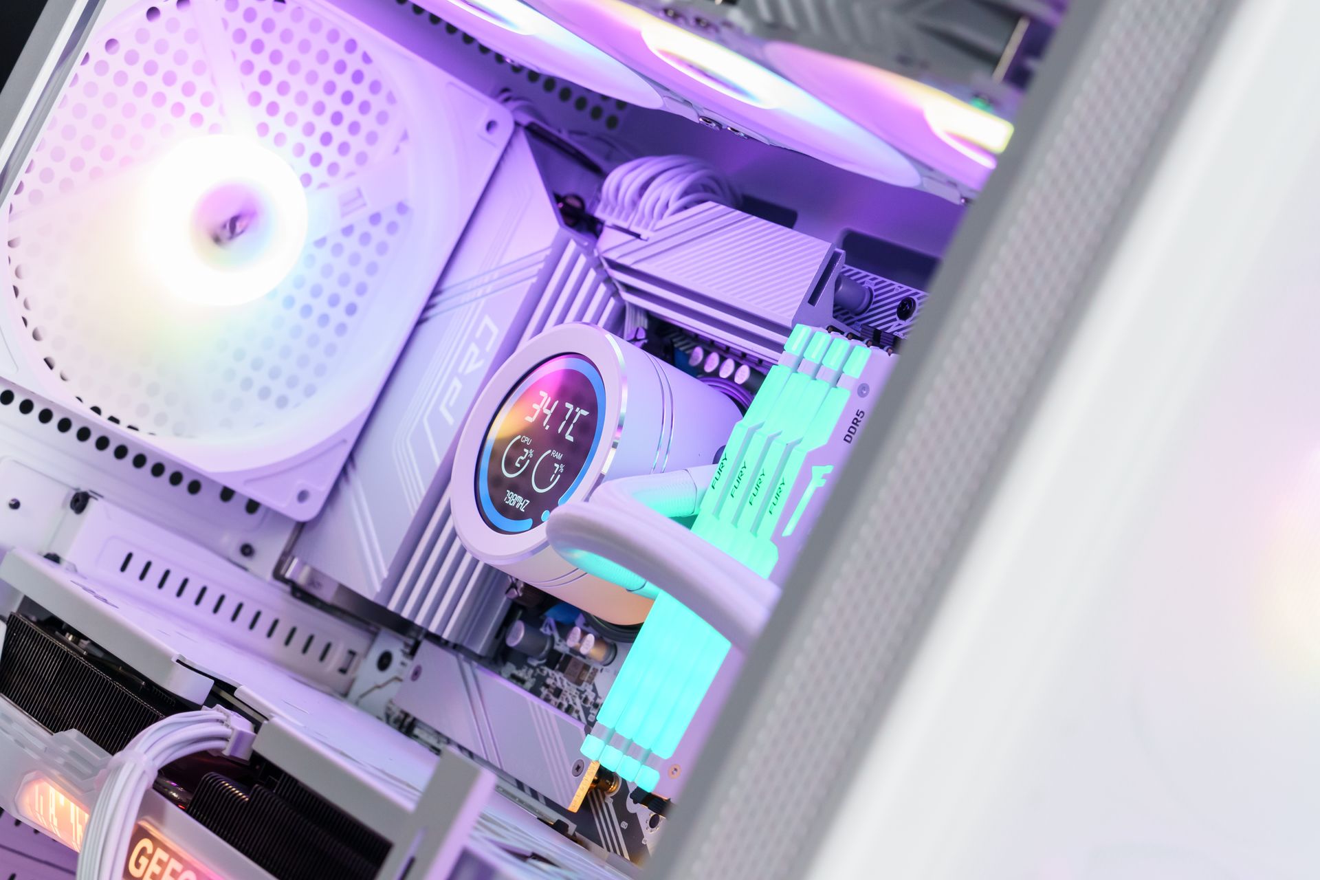 GAMFORCE2025 DN360D 冰旋峰 LCD 360mm (數位顯示屏)