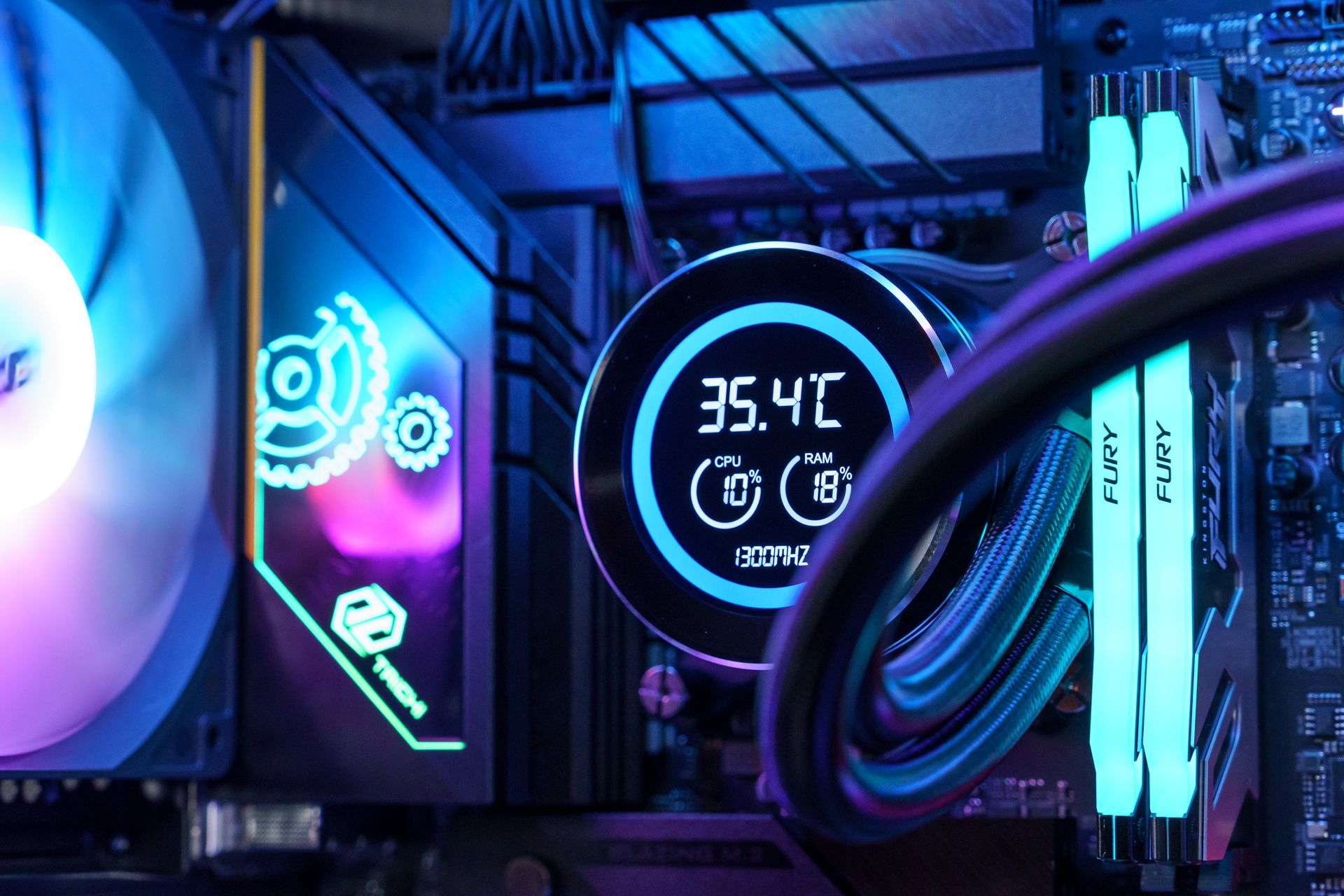 GAMFORCE2025 DN360D 冰旋峰 LCD 360mm (數位顯示屏)