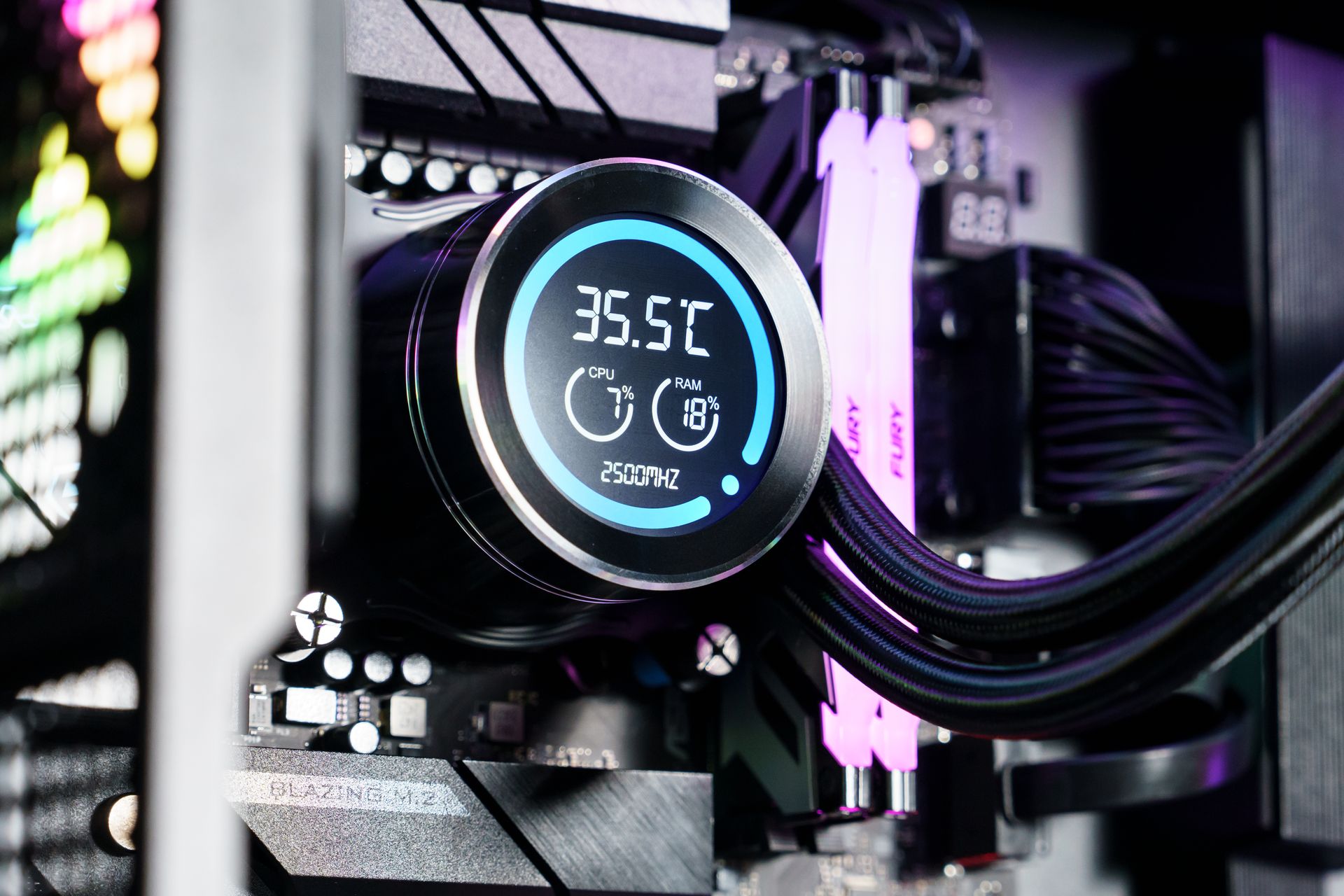 GAMFORCE2025 DN360D 冰旋峰 LCD 360mm (數位顯示屏)