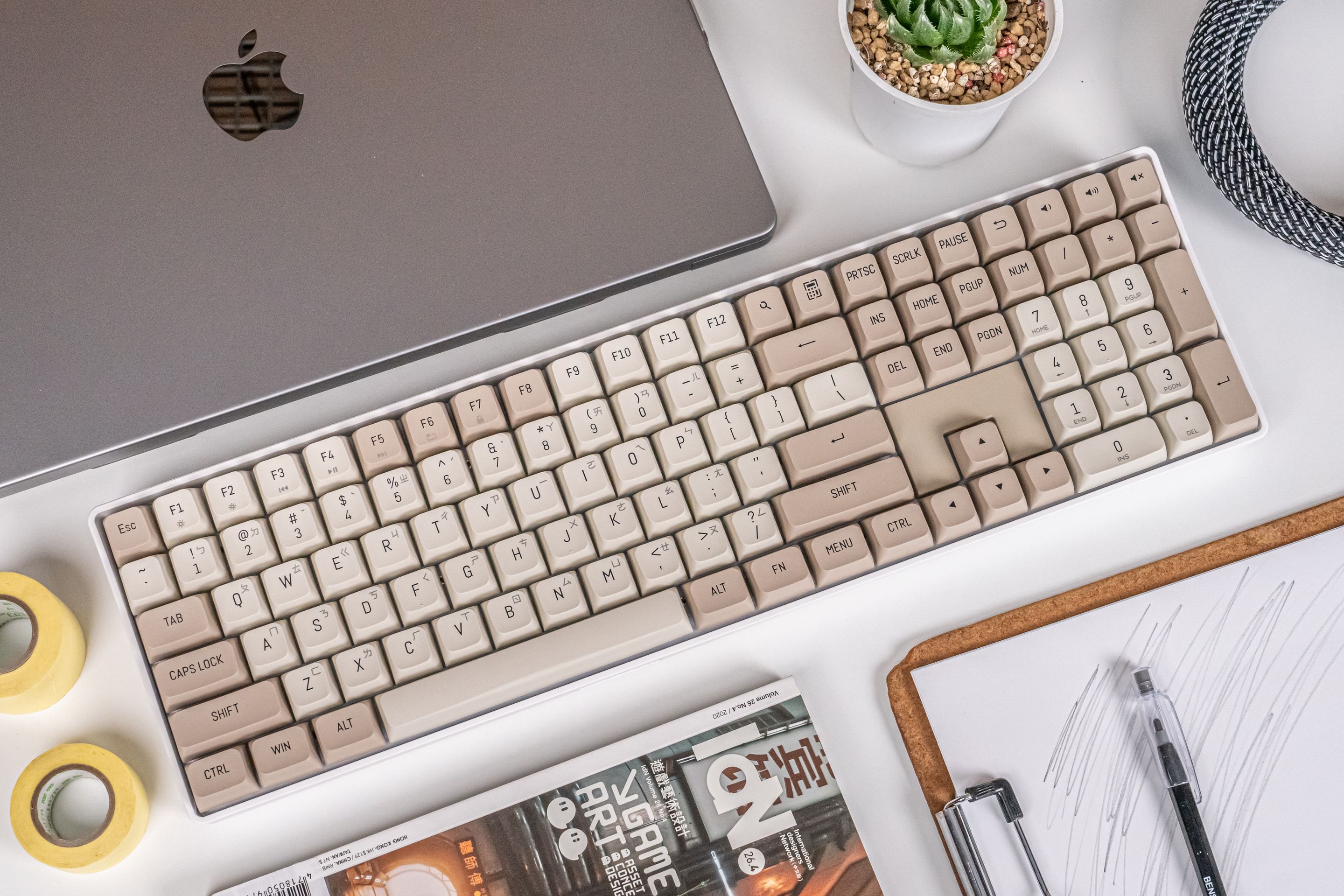 GAMFORCE2025 GD108 雙模機械鍵盤