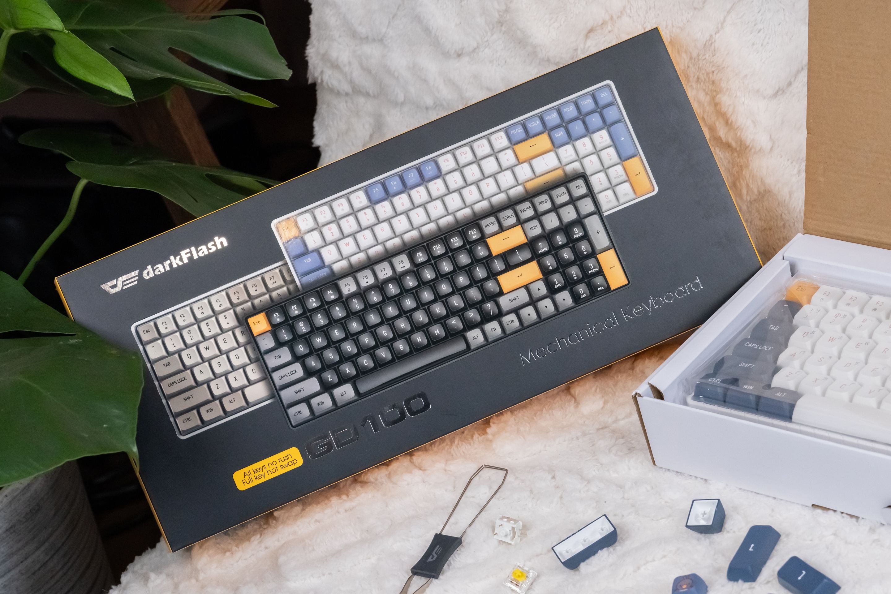 GAMFORCE2025 GD108 雙模機械鍵盤