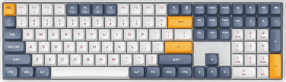 GAMFORCE2025 GD108 雙模機械鍵盤