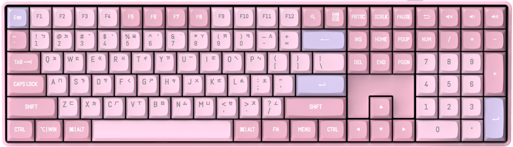 GAMFORCE2025 GD108 雙模機械鍵盤