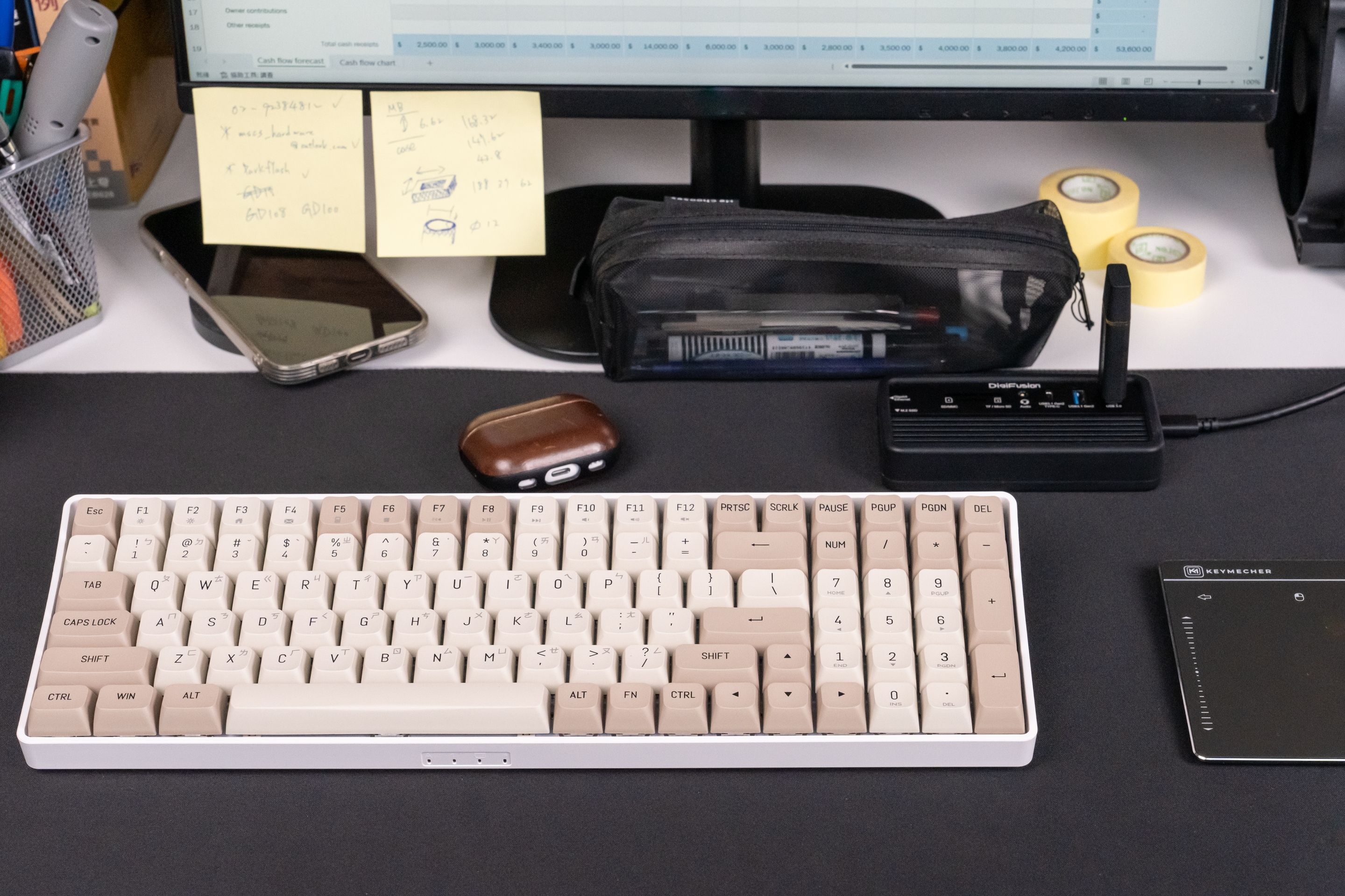 GAMFORCE2025 GD100 雙模機械鍵盤