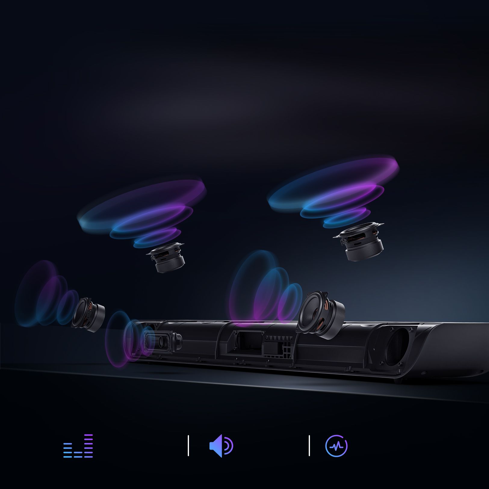 【OXS】S5 3.1.2 Dolby Atmos 無線重低音聲霸