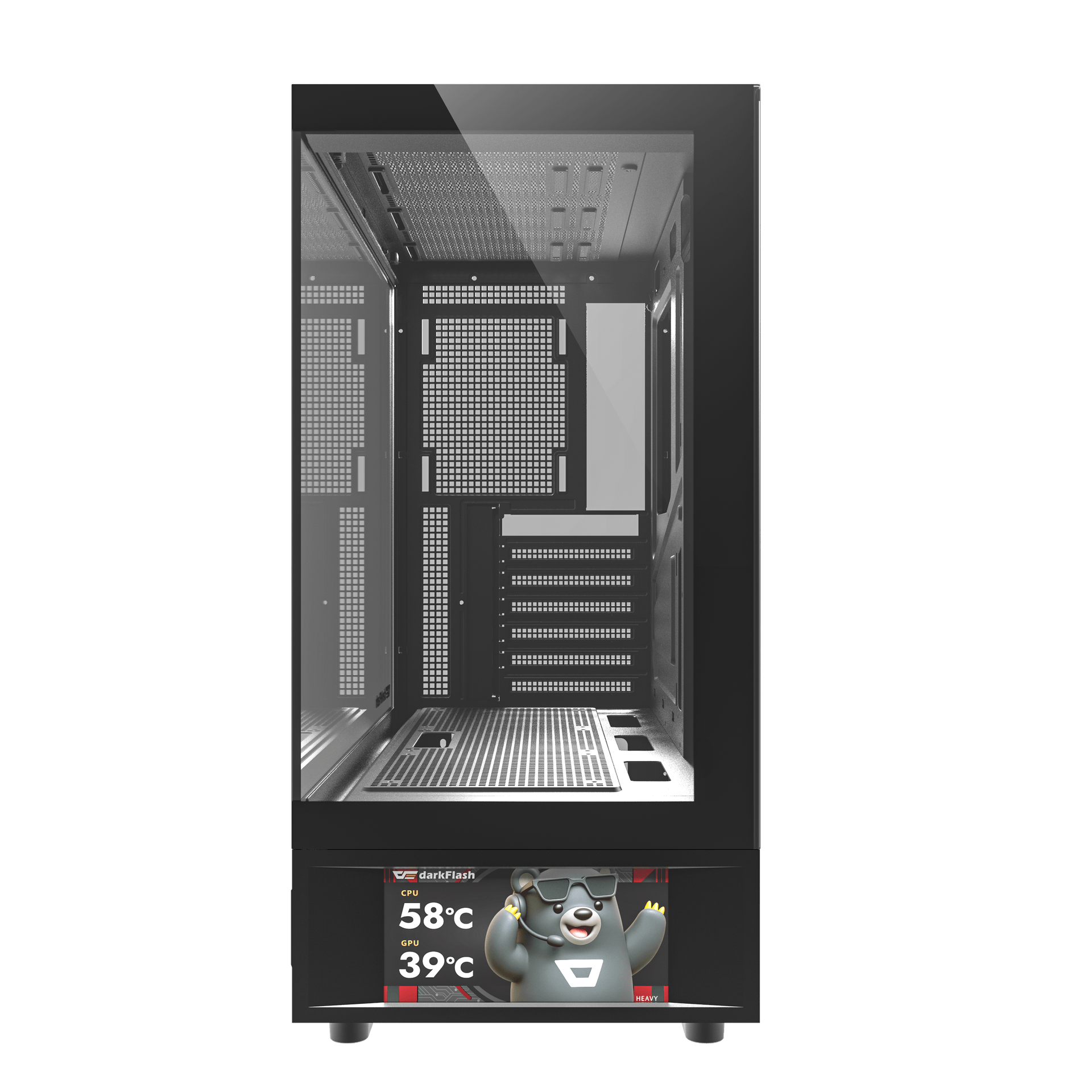 DS950V 螢幕顯示 全景玻璃機殼
