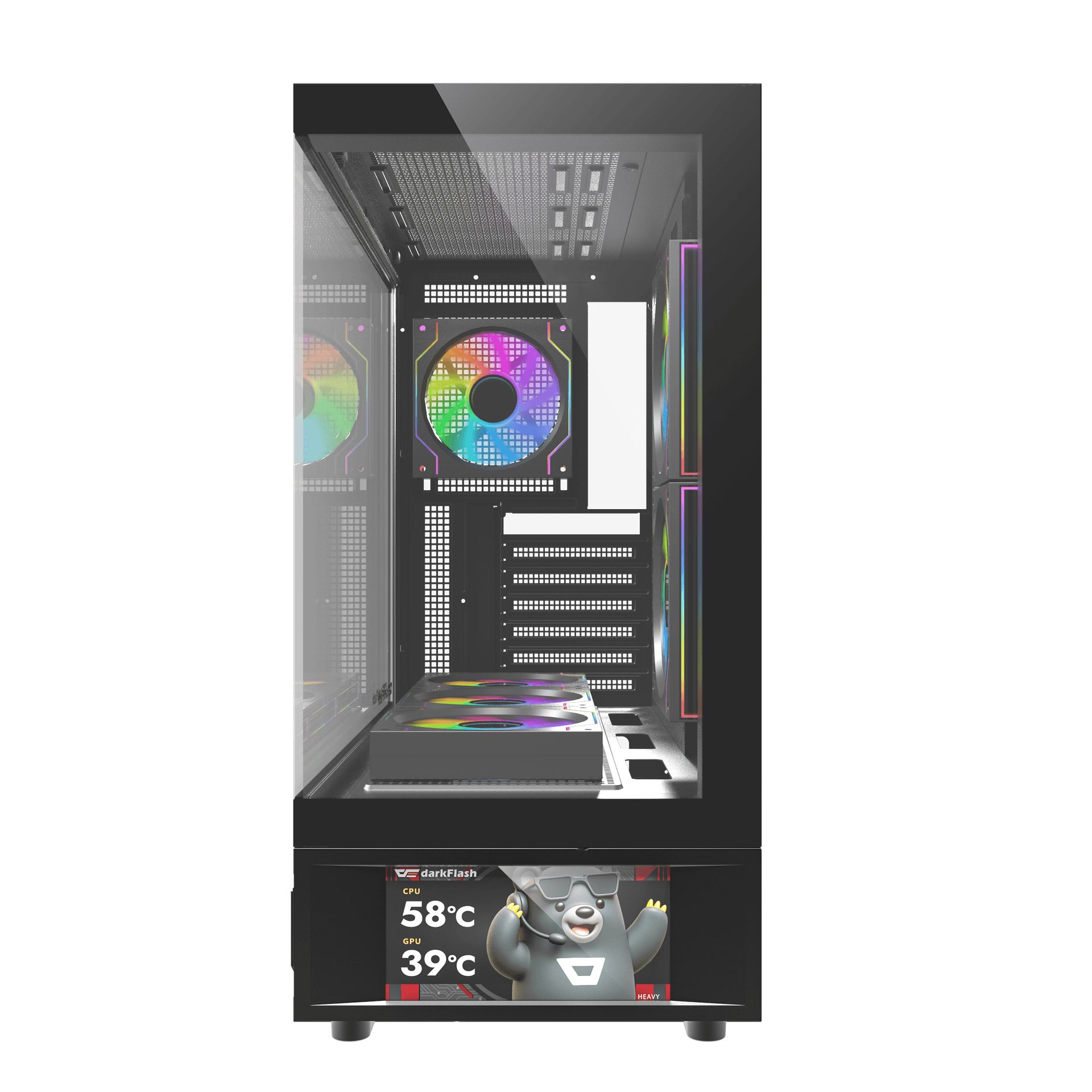 DS950V 螢幕顯示 全景玻璃機殼