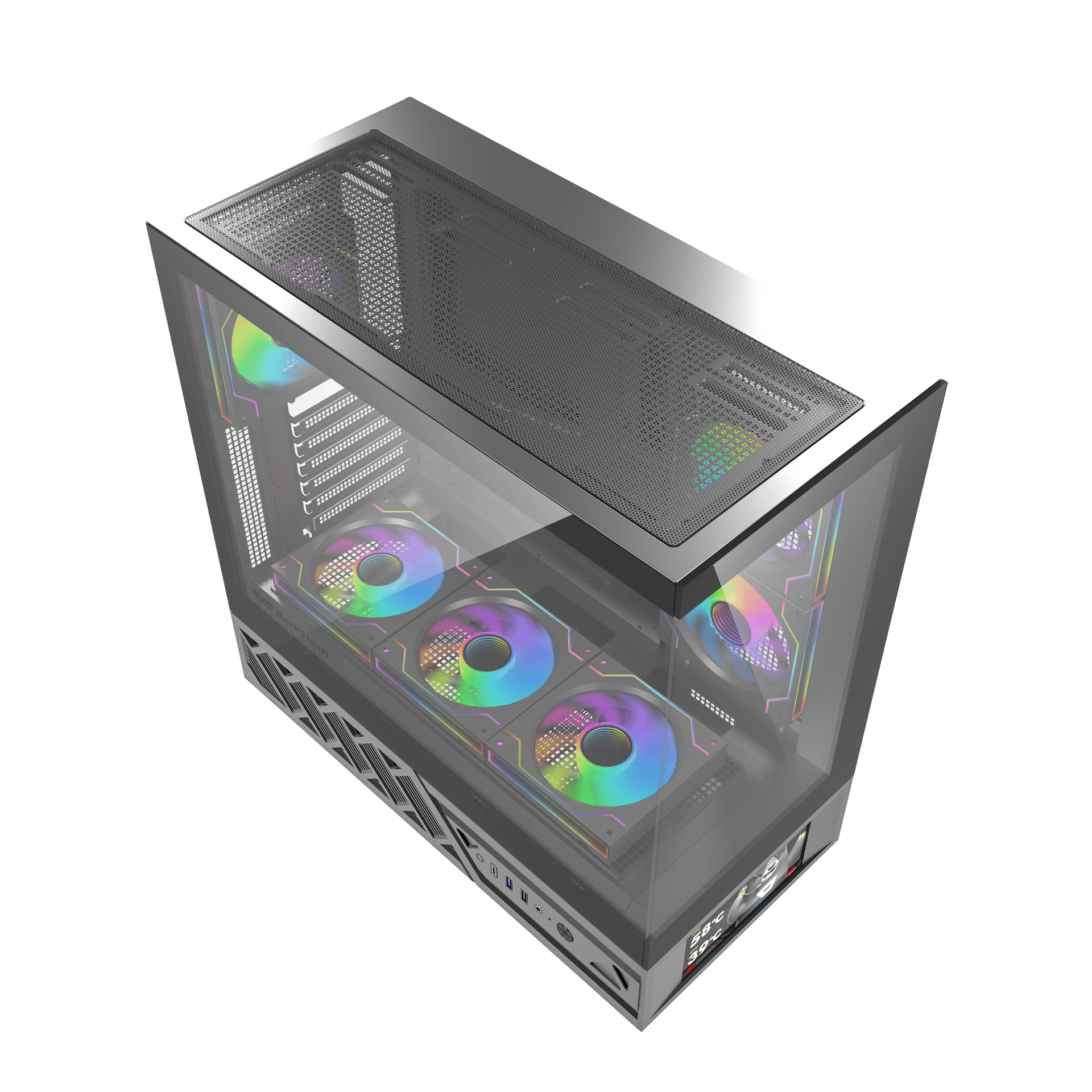 DS950V 螢幕顯示 全景玻璃機殼
