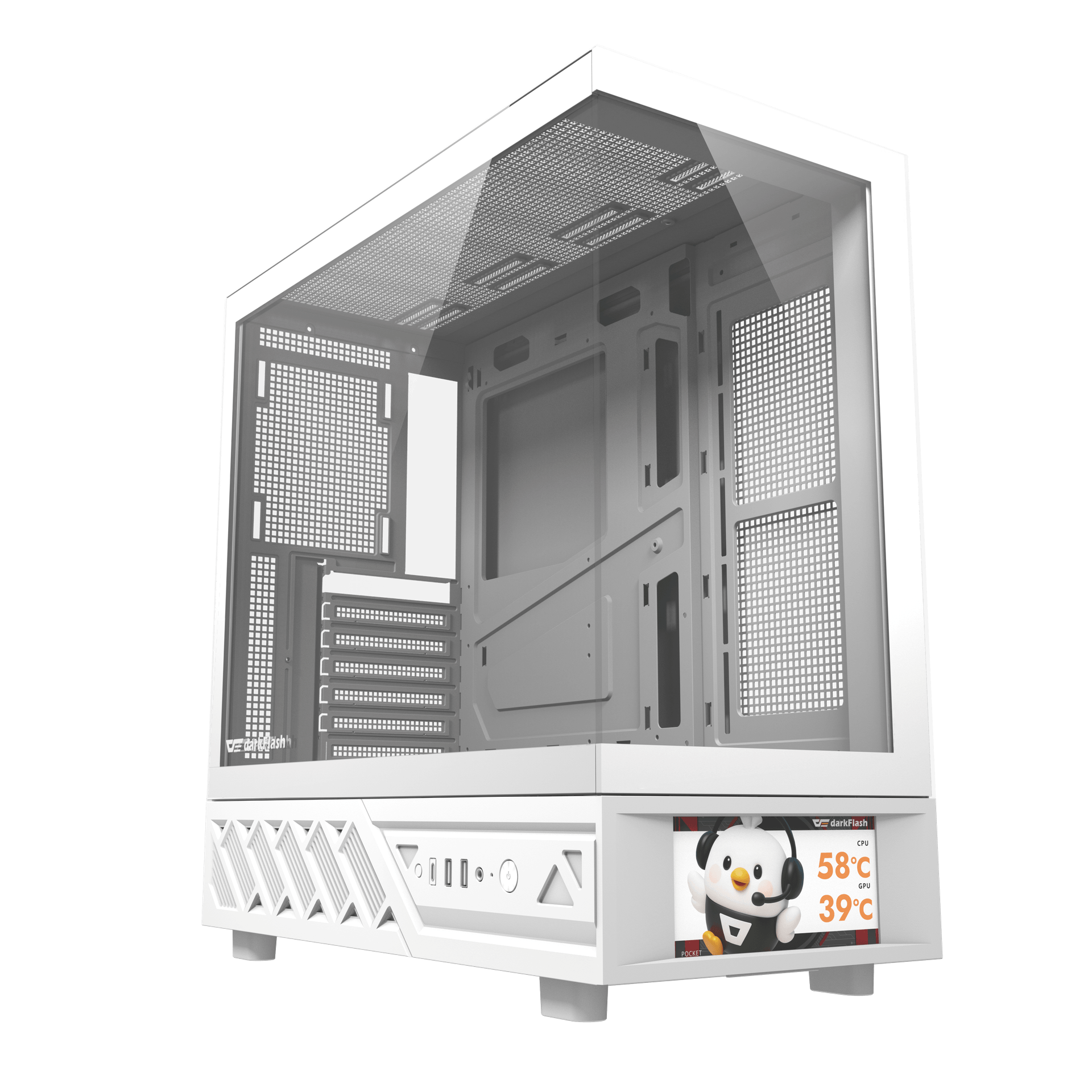 DS950V 螢幕顯示 全景玻璃機殼