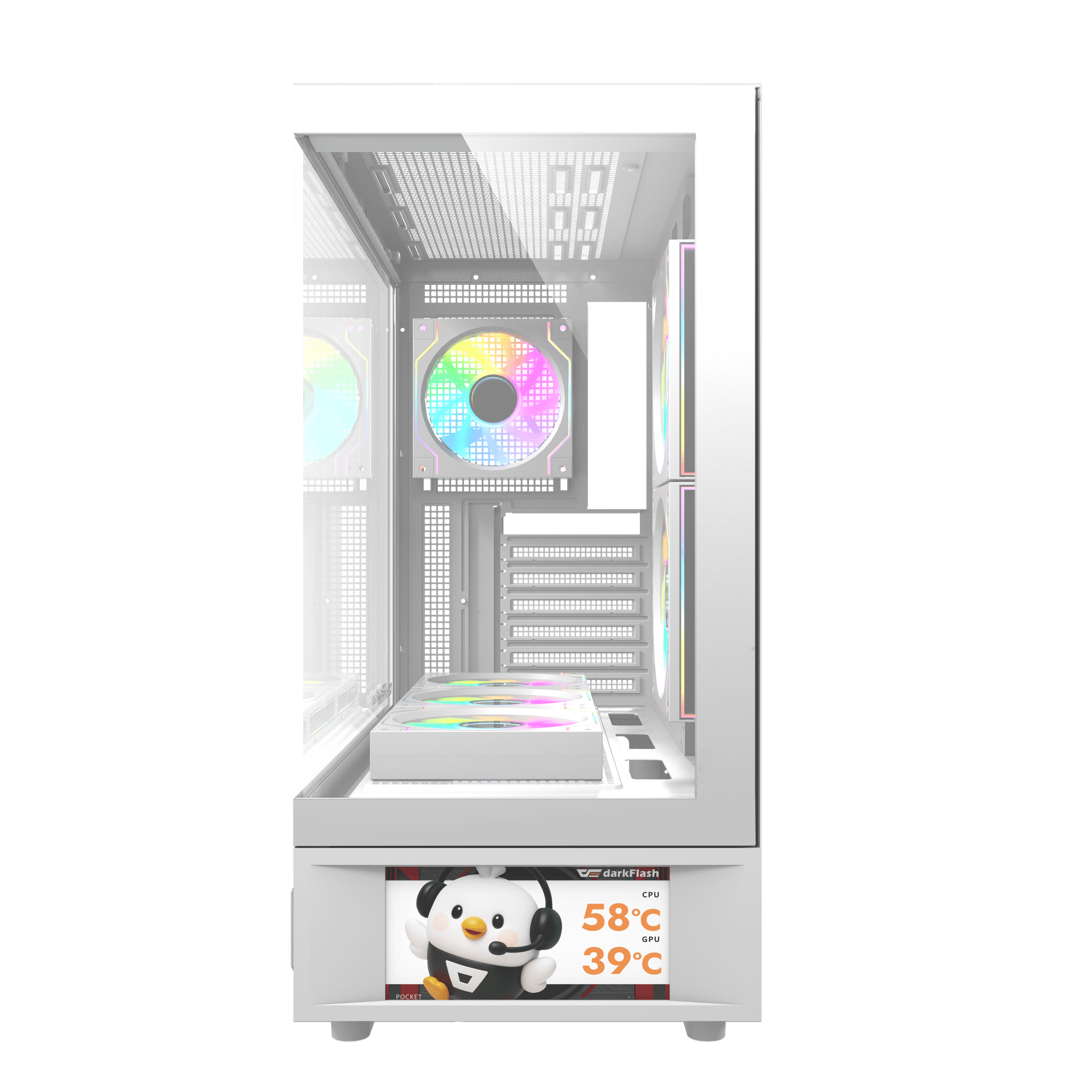 DS950V 螢幕顯示 全景玻璃機殼