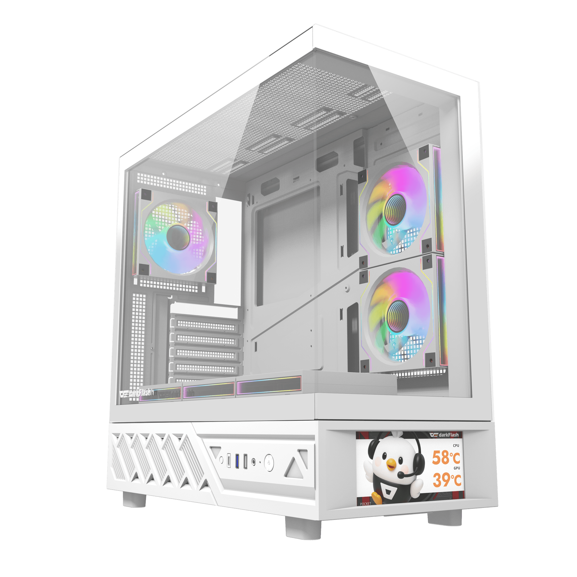 DS950V 螢幕顯示 全景玻璃機殼