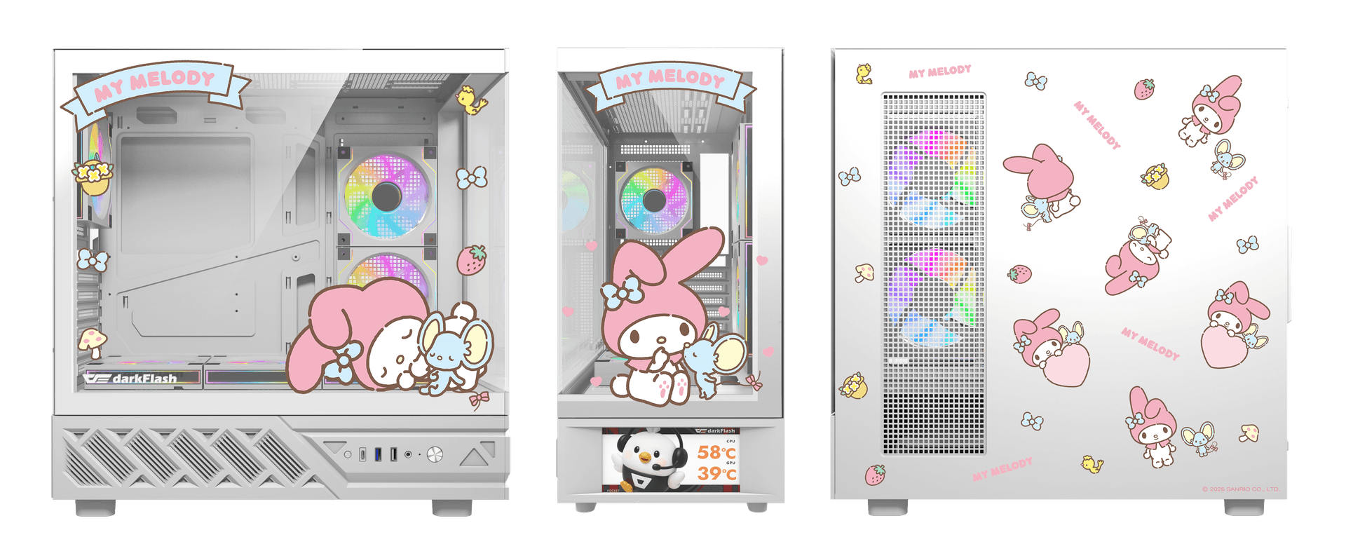 DS950V《美樂蒂》聯名機殼 COMPUTEX 2026 限定版