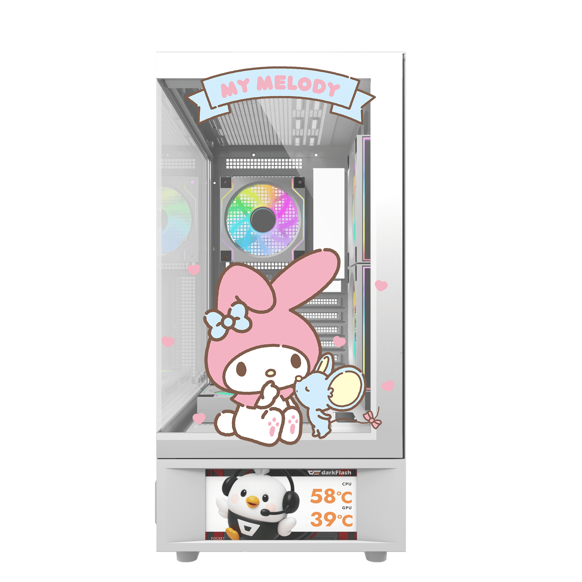 DS950V《美樂蒂》聯名機殼 COMPUTEX 2026 限定版